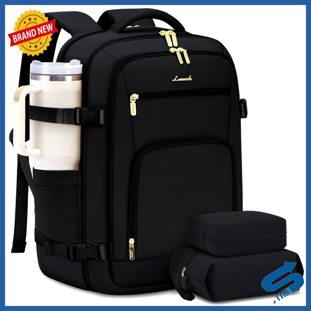 Travel Backpack 40l Flight Approved Laptop Daypack Weekender Overnight Carry On